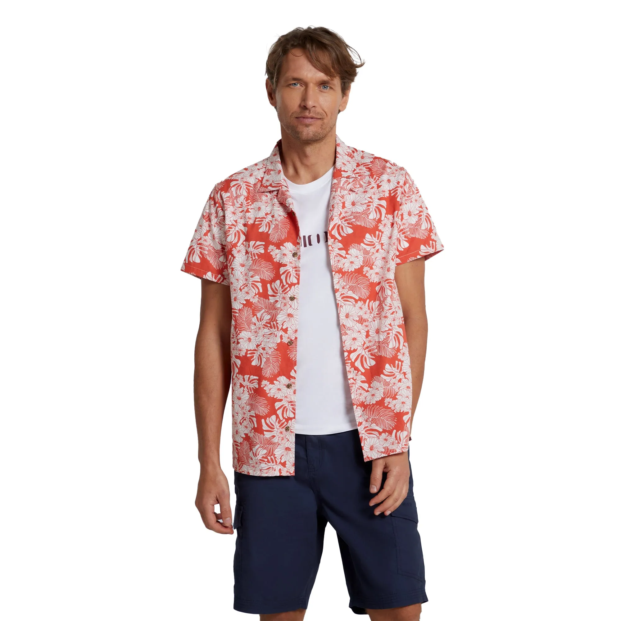 Animal Mens Will Floral Organic Shirt