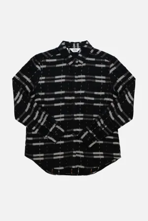 Ash Slim Shirt / Black Stripe