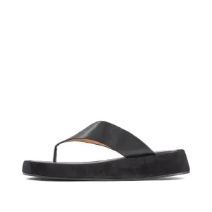 Astrid sandal leather - BLACK / BLACK