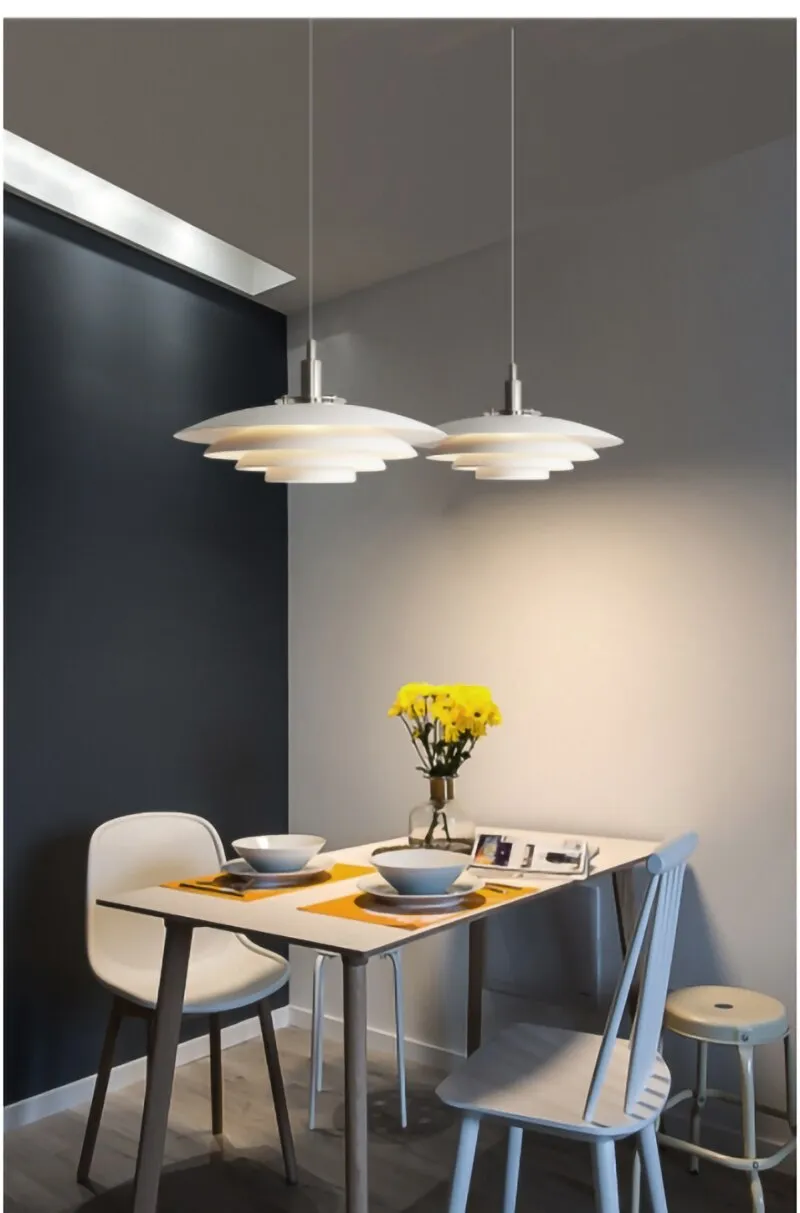 BAN Nordic E27 LED pendant light modern hanging lamp