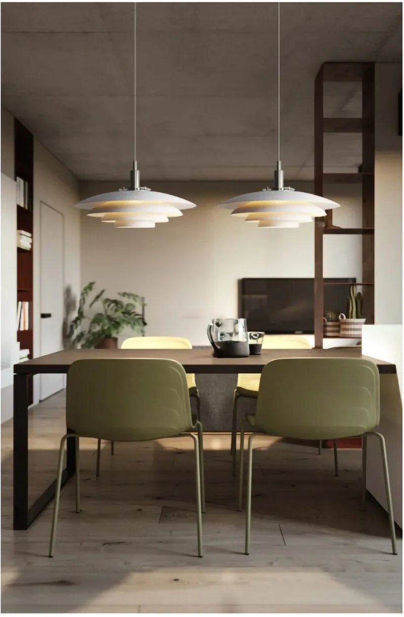 BAN Nordic E27 LED pendant light modern hanging lamp