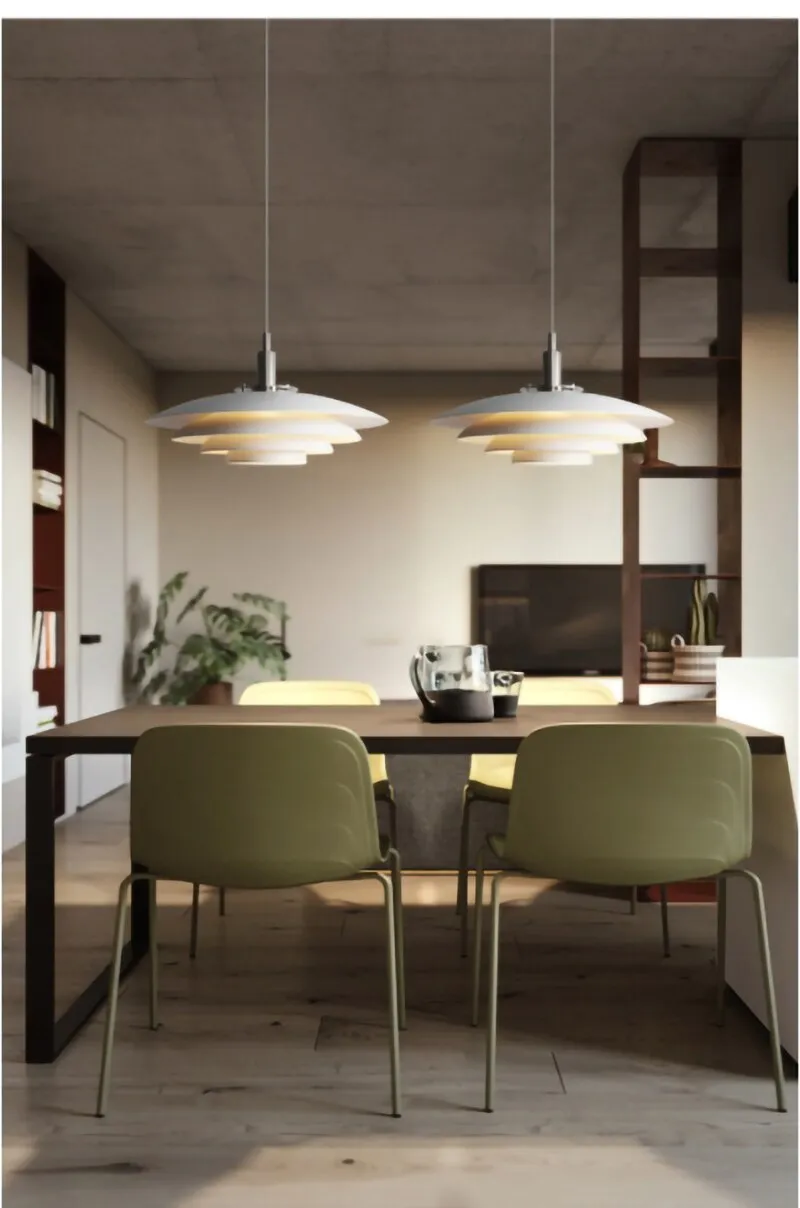 BAN Nordic E27 LED pendant light modern hanging lamp