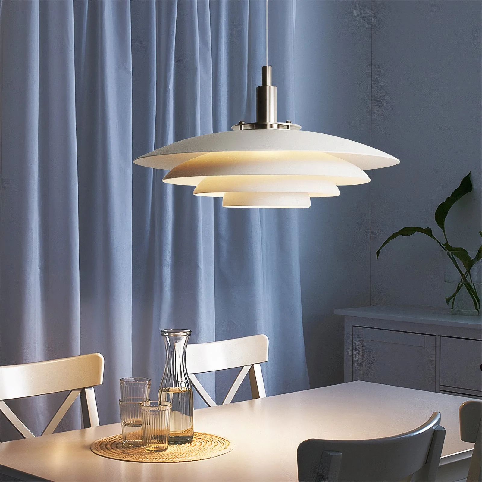 BAN Nordic E27 LED pendant light modern hanging lamp