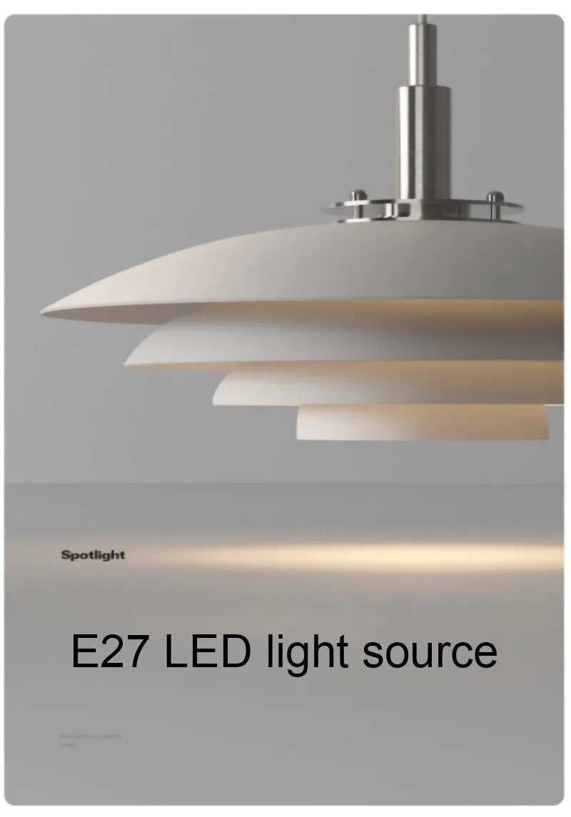 BAN Nordic E27 LED pendant light modern hanging lamp