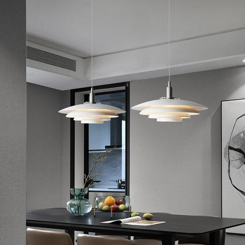 BAN Nordic E27 LED pendant light modern hanging lamp