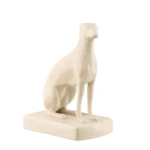 Belleek Classic Masterpiece Collection - Female Greyhound Sitting