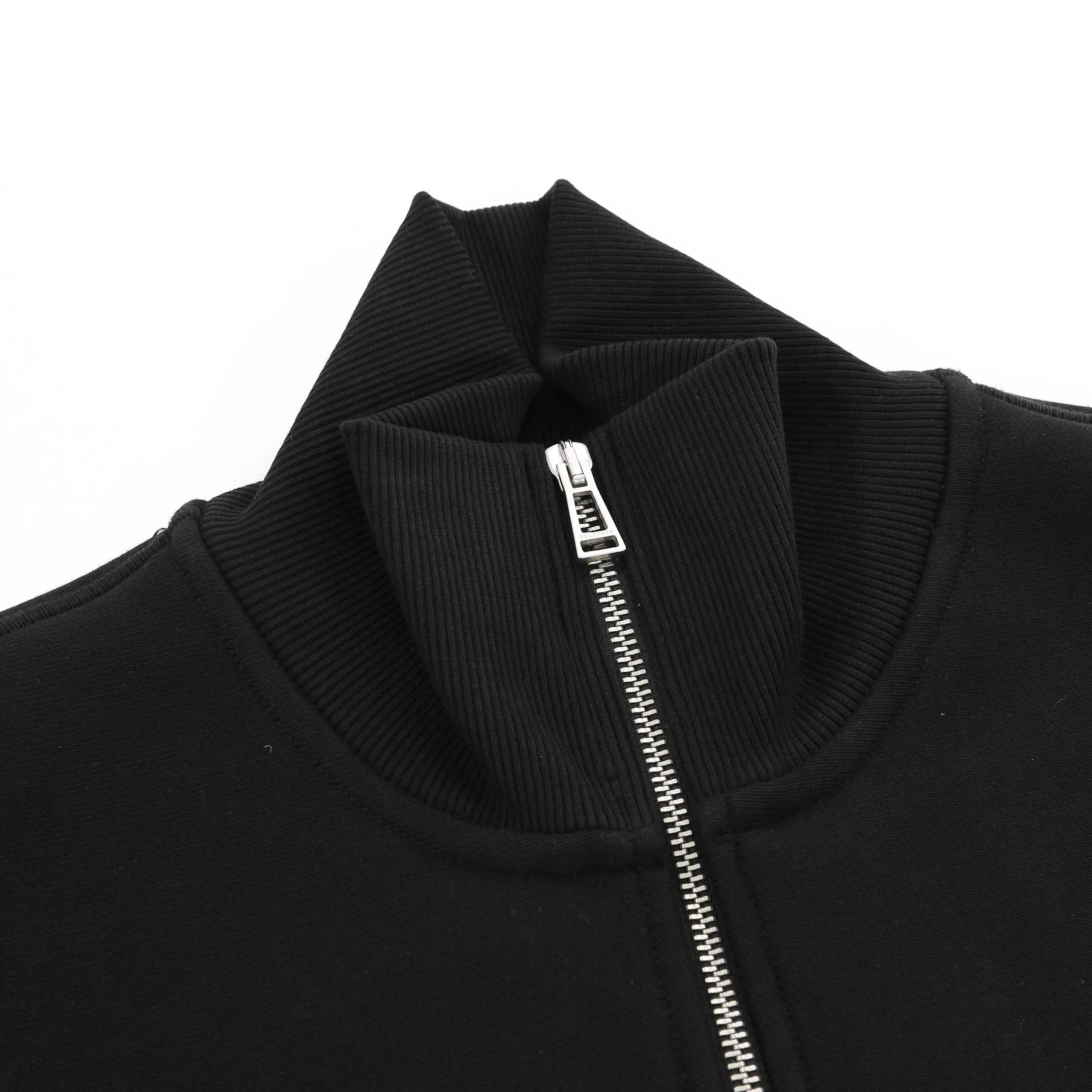 Belstaff Hockley Quarter Zip Sweat Top in Black