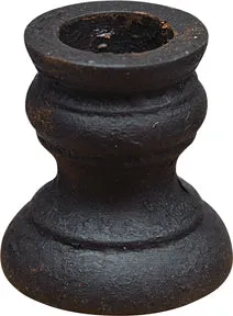 Black Aged Candle Cup