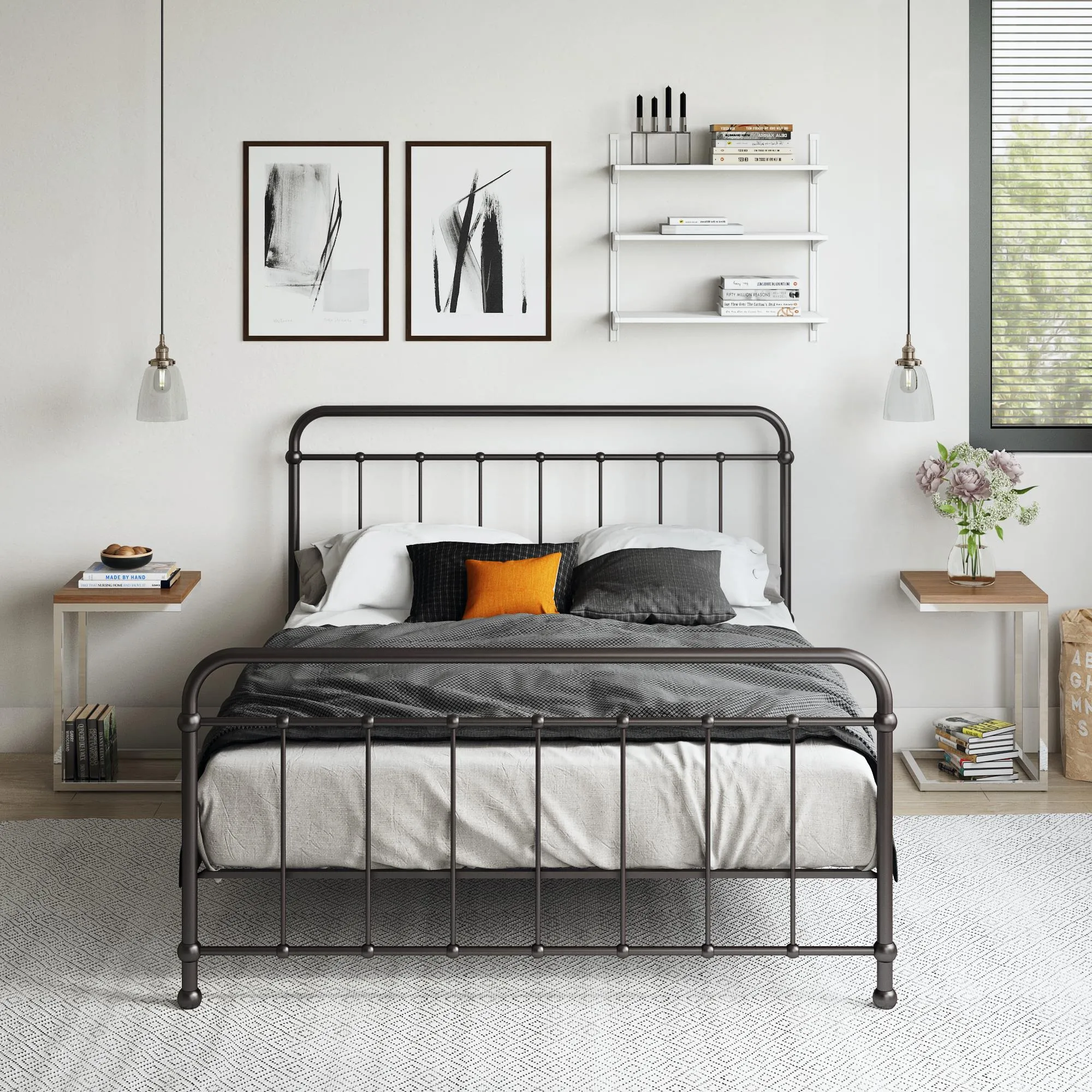 Brooklyn Iron Bed Frame