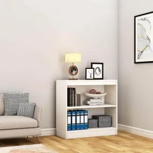 Buy Alpha Bookshelf, 3 shelf, 30" high, Trendy Frosty White Shelf