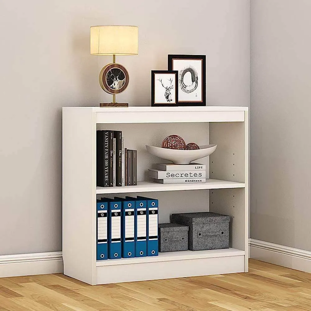 Buy Alpha Bookshelf, 3 shelf, 30" high, Trendy Frosty White Shelf