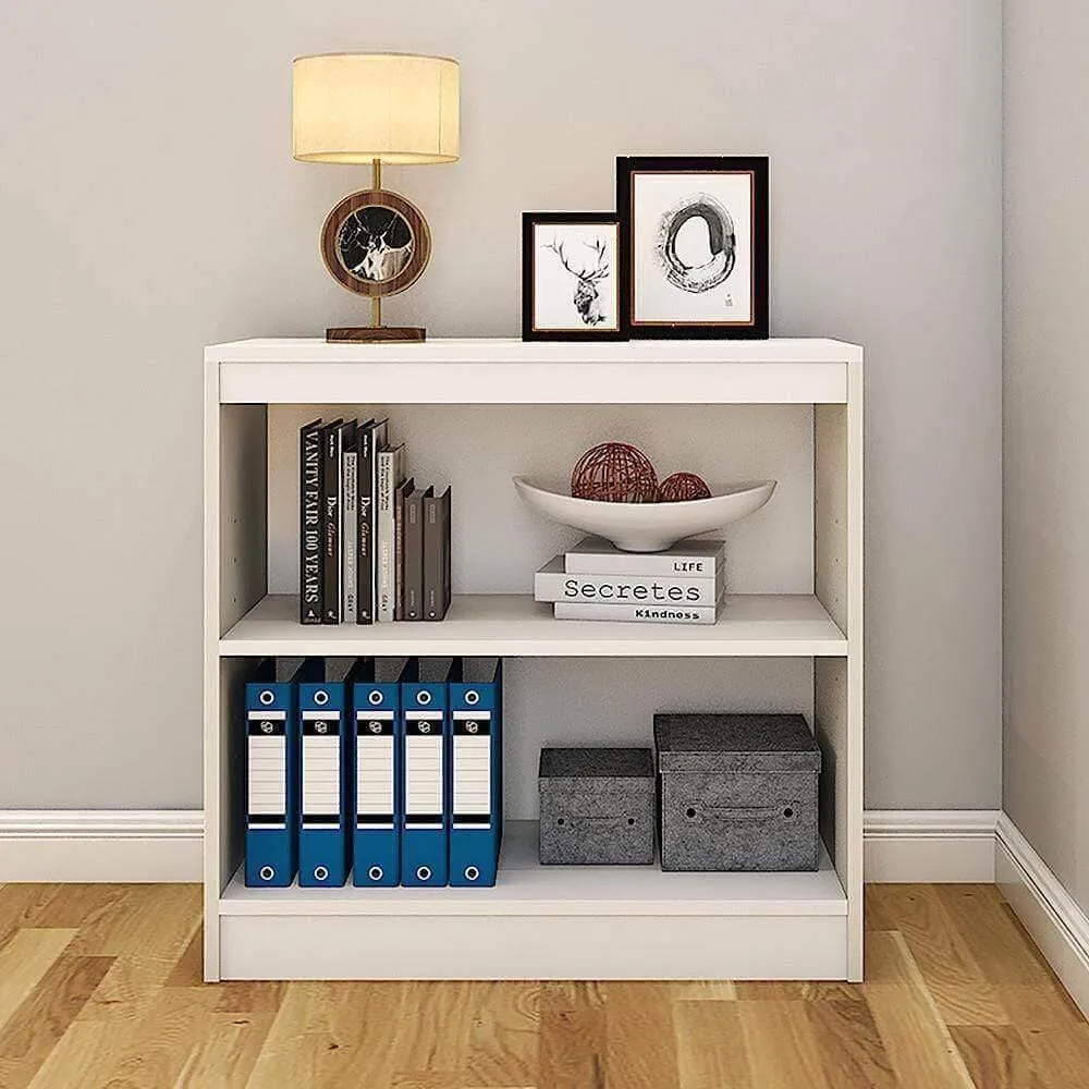 Buy Alpha Bookshelf, 3 shelf, 30" high, Trendy Frosty White Shelf