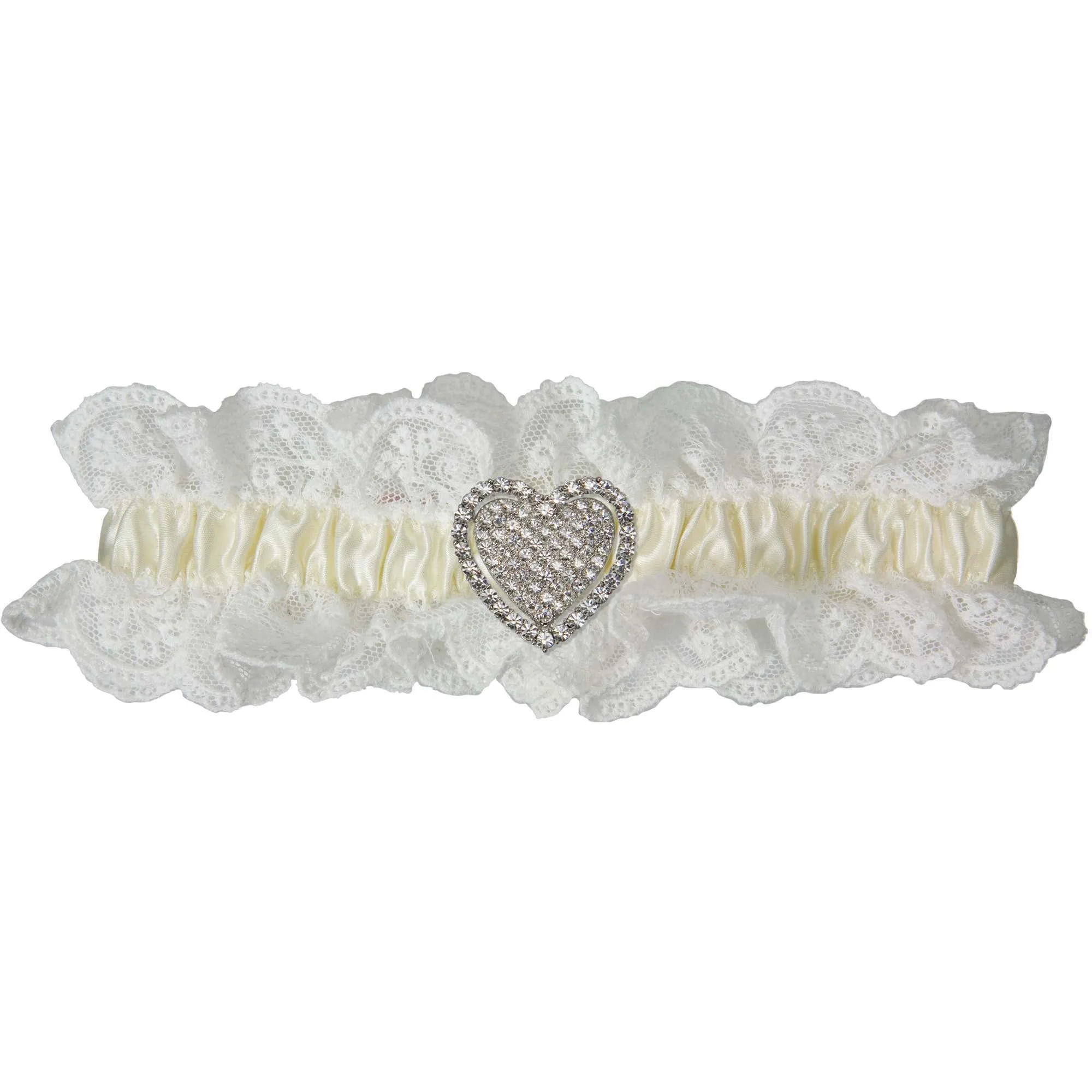 Cherish Lace Wedding Garter - Ivory