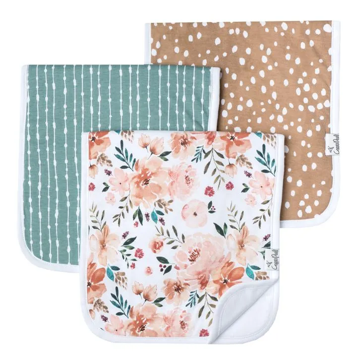 Copper Pearl - 3 Pack Burp Cloth (More Styles)