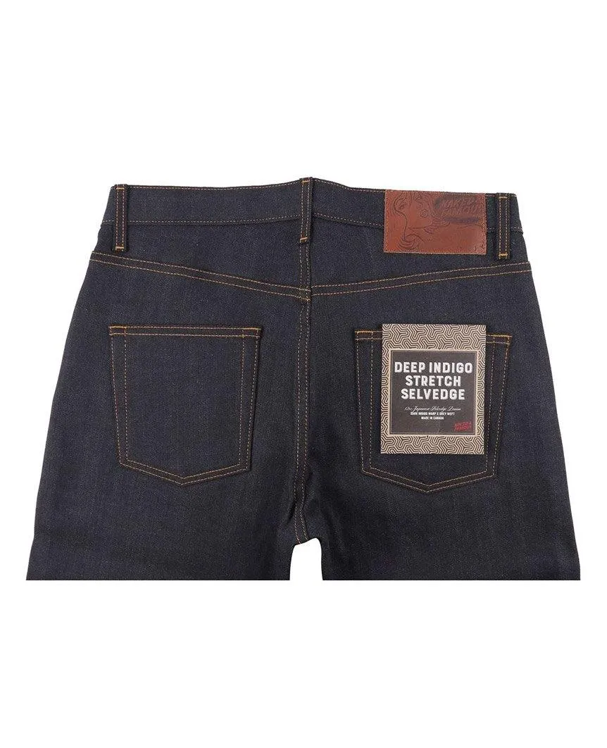 Deep Indigo Stretch Selvedge Easy Guy