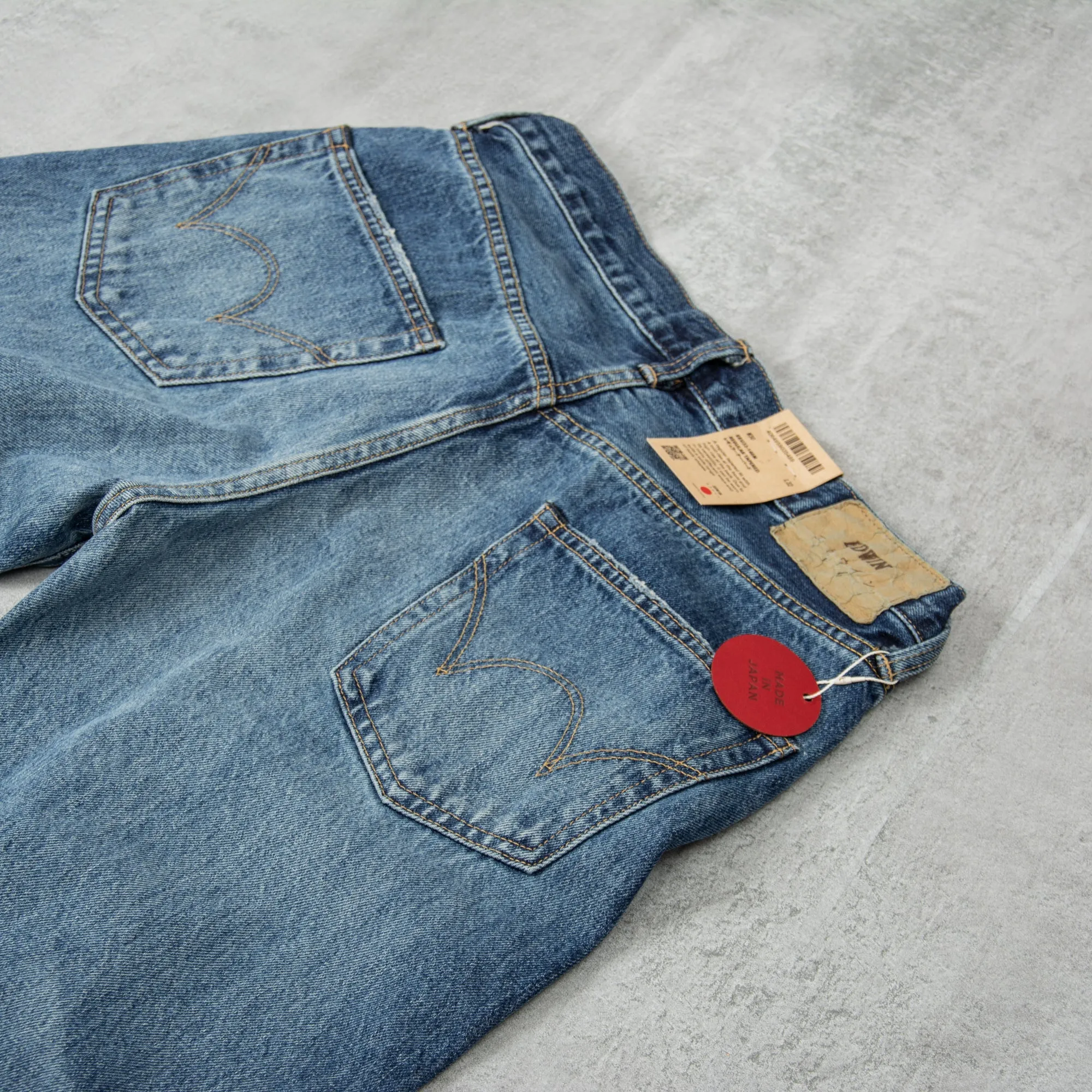 Edwin Regular Tapered Jeans Kaihara Rainbow Selvage - Mid Dark Wash