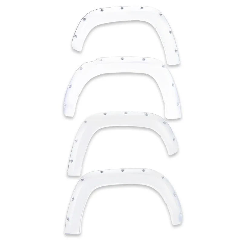 EGR 16  Toyota Tacoma w/Mudflap Bolt-On Look Color Match Fender Flares - Set - Super White