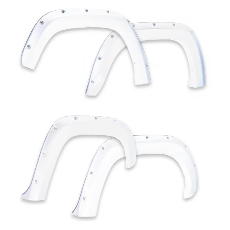 EGR 16  Toyota Tacoma w/Mudflap Bolt-On Look Color Match Fender Flares - Set - Super White