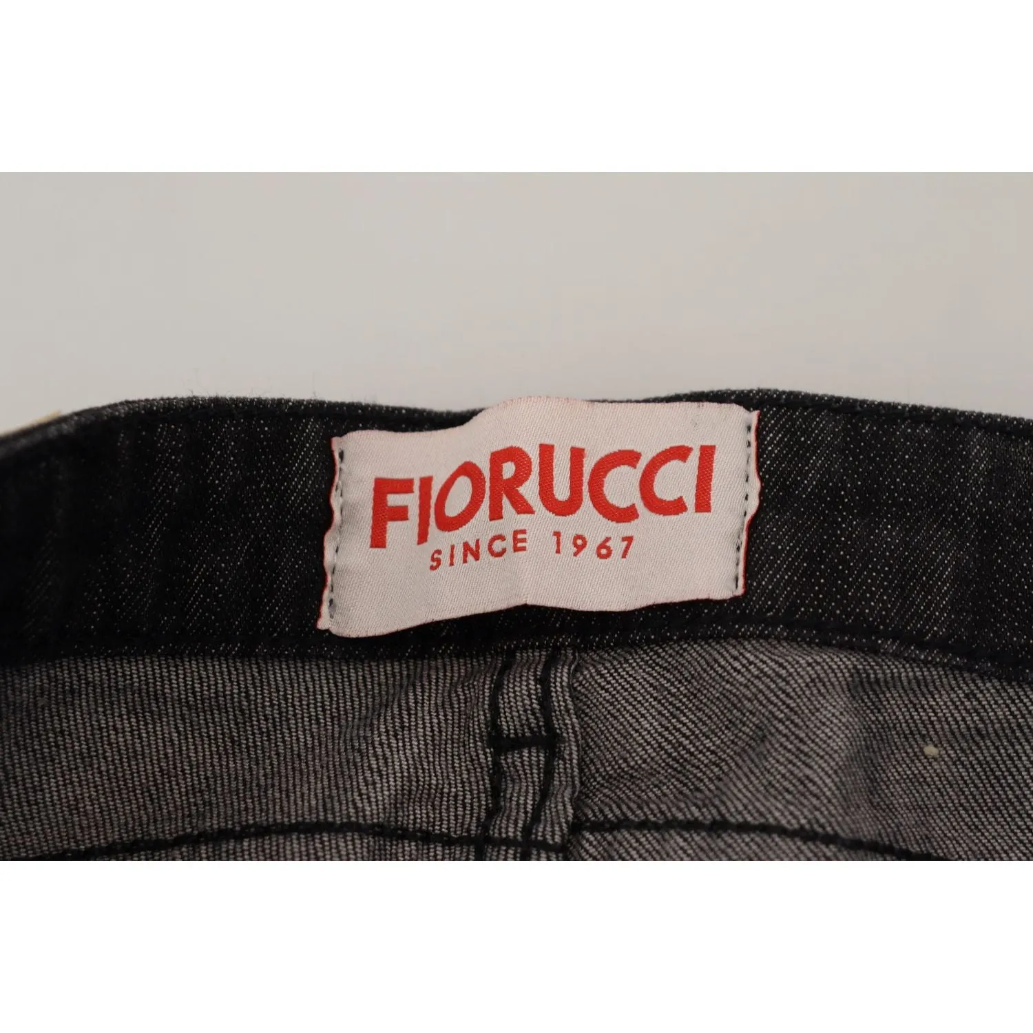 Fiorucci Chic Black Low Waist Skinny Jeans