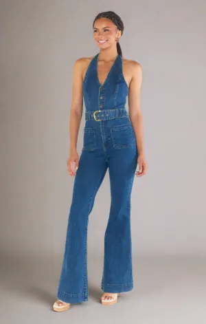 Fort Worth Jumpsuit Blue