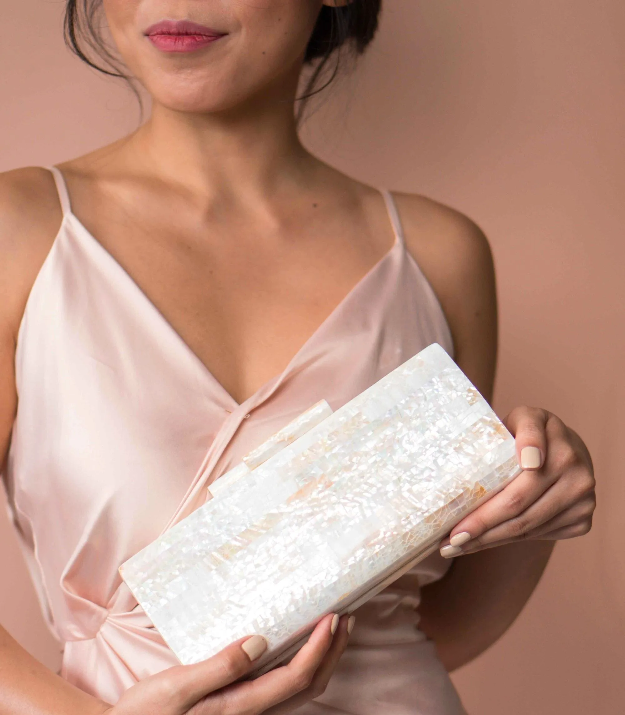 Gunita Macabebe Shell Wedding Clutch