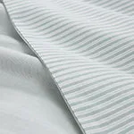 Izeda Pillowcase [Green grey/White]