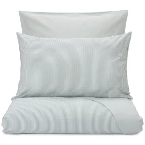 Izeda Pillowcase [Green grey/White]