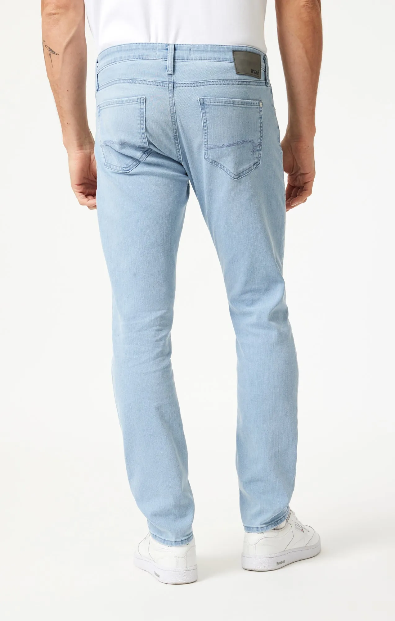 JAKE SLIM LEG IN ICE BLUE WILLIAMSBURG