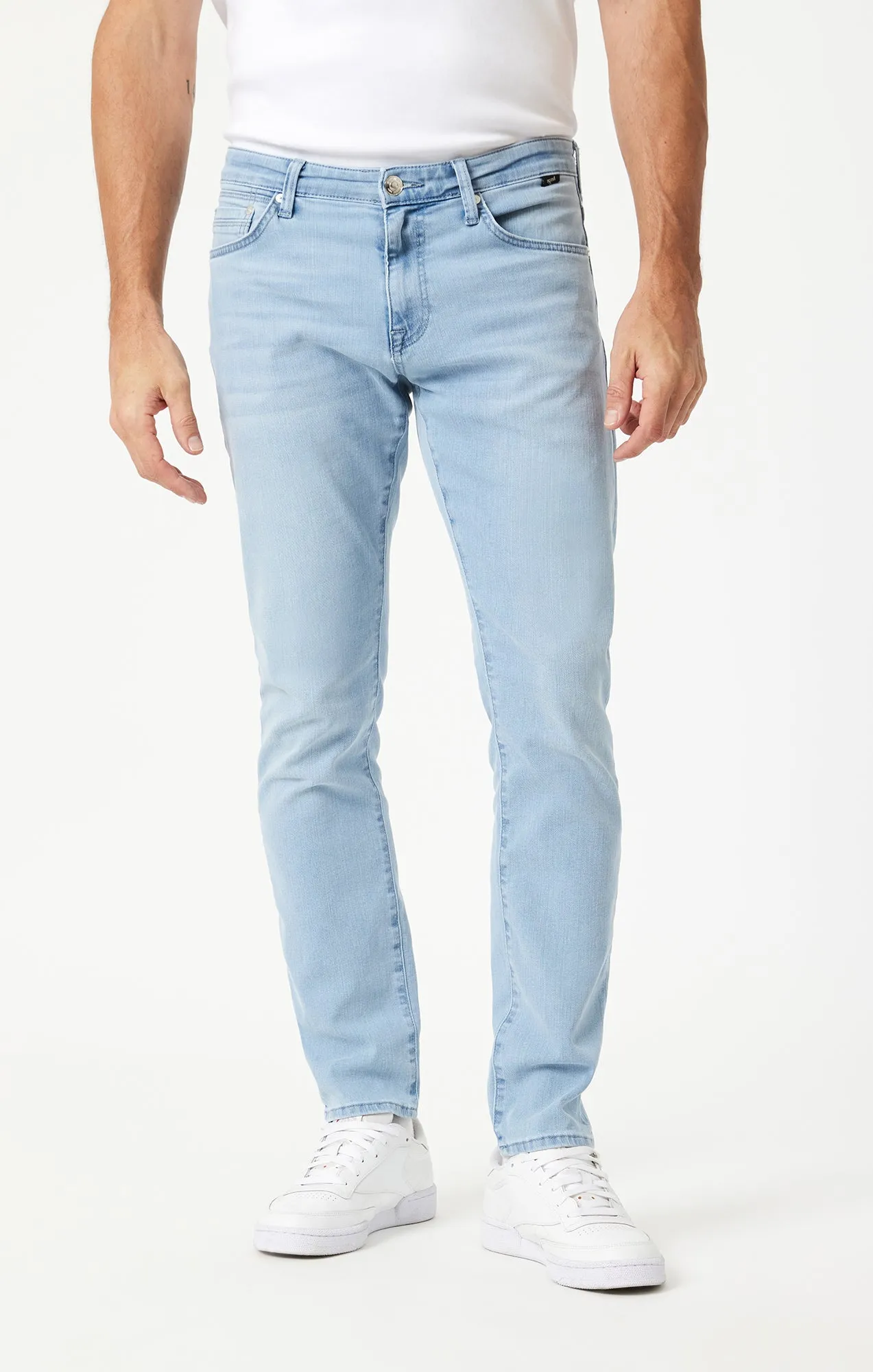 JAKE SLIM LEG IN ICE BLUE WILLIAMSBURG