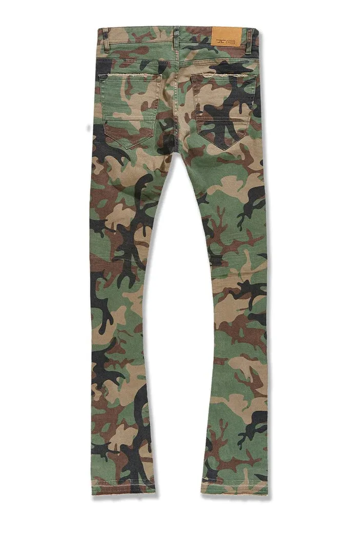 Jc Martin Stacked Jeans (Vintage Camo) - JTF990RCVC