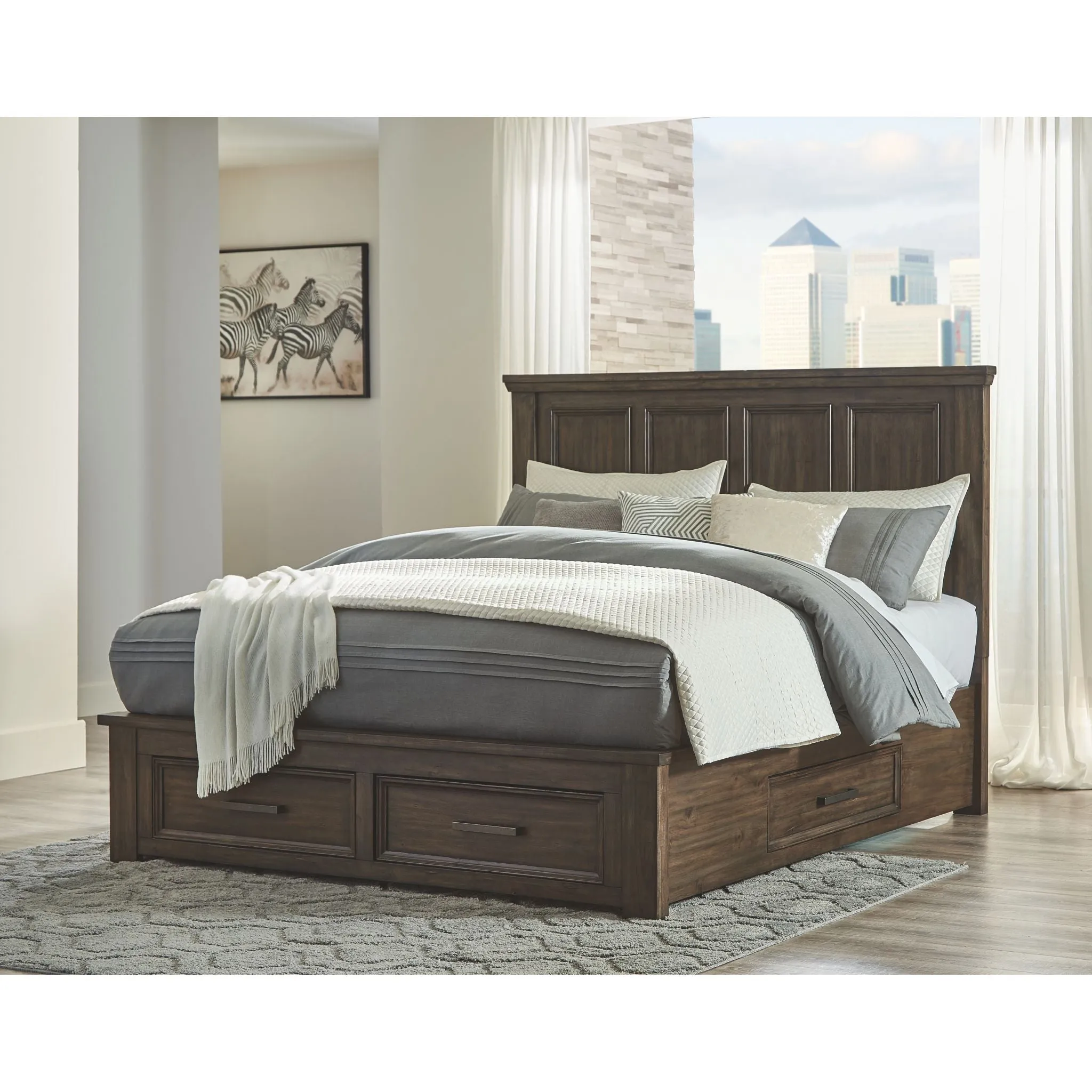 Johurst 5 Piece Queen Storage Bedroom