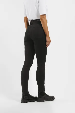 Julie High Waist Skinny Jeans - Black