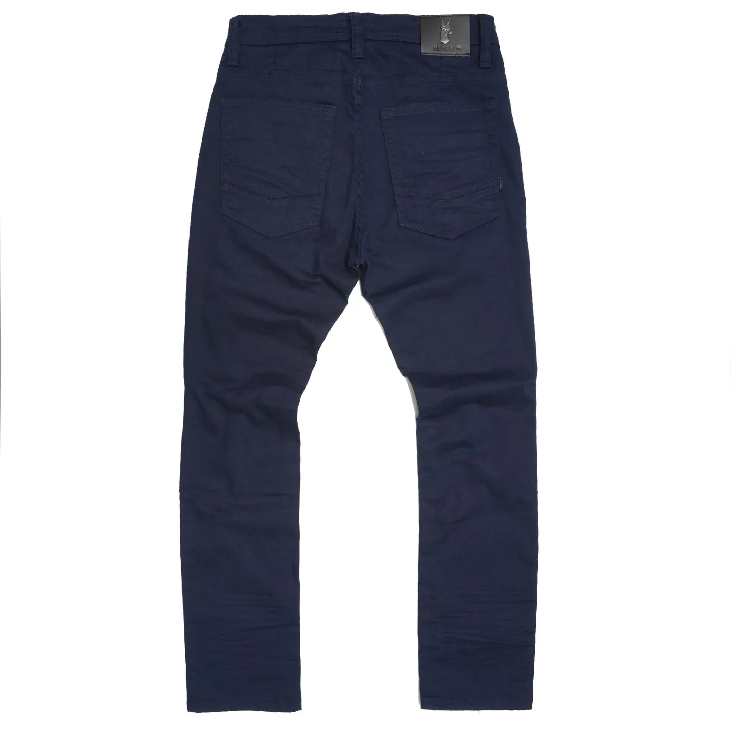 M1932 Makobi Brighton Shredded Twill Jeans - Navy