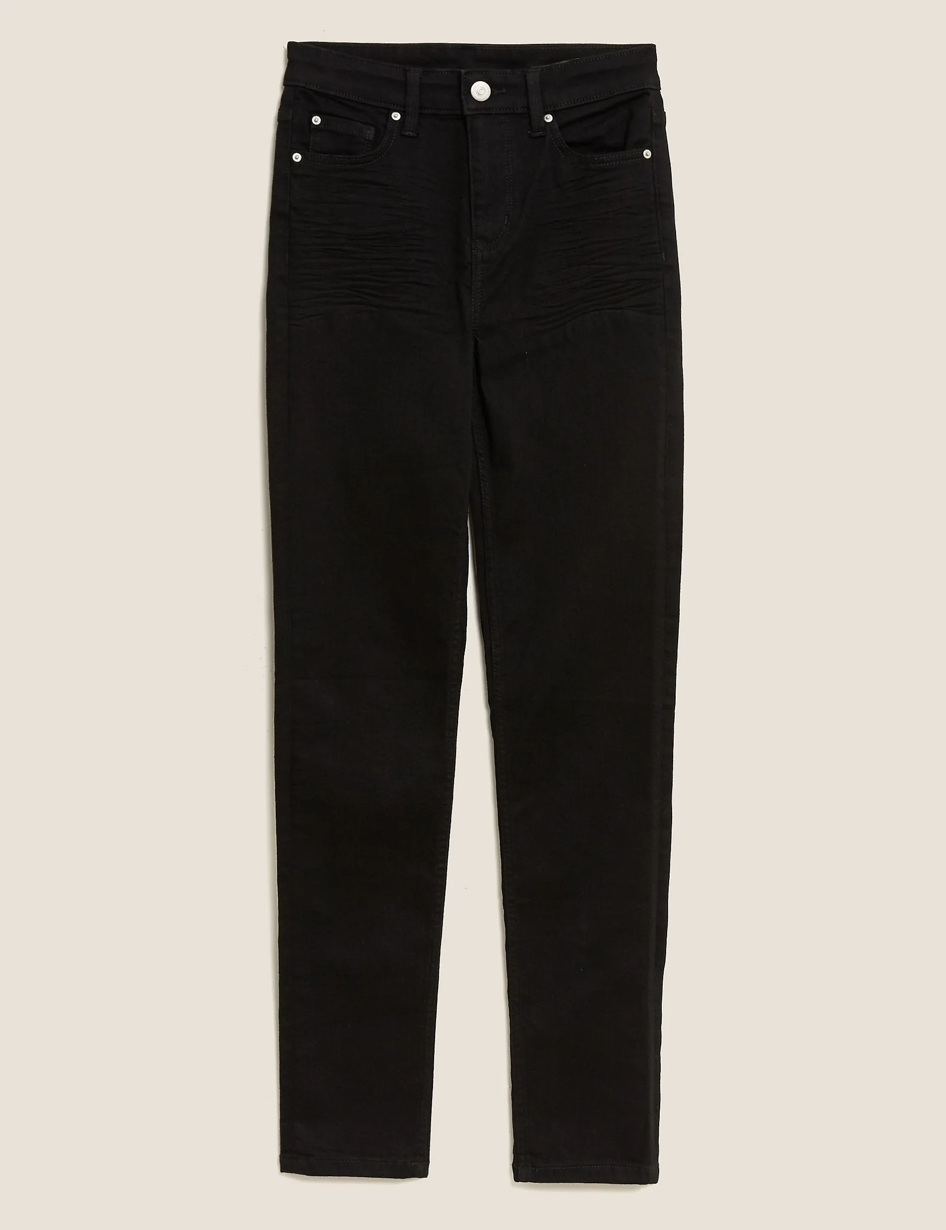 Marks & Spencer Lily Slim Stretch Jeans, Black Mix