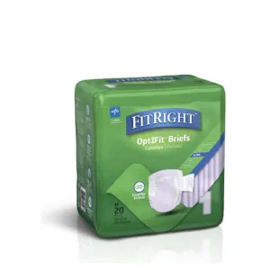 Medline FitRight Stretch Ultra Incontinence Briefs with Center Tab