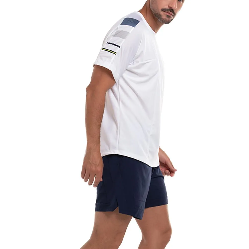 Men's Arise Short Sleeve Tennis Crew White