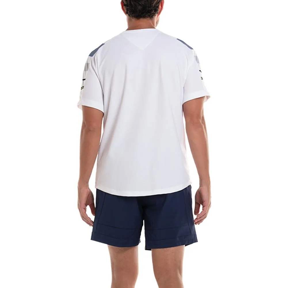 Men's Arise Short Sleeve Tennis Crew White