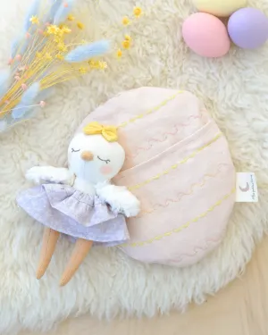 Mini Chick and Easter Egg-shaped Bed