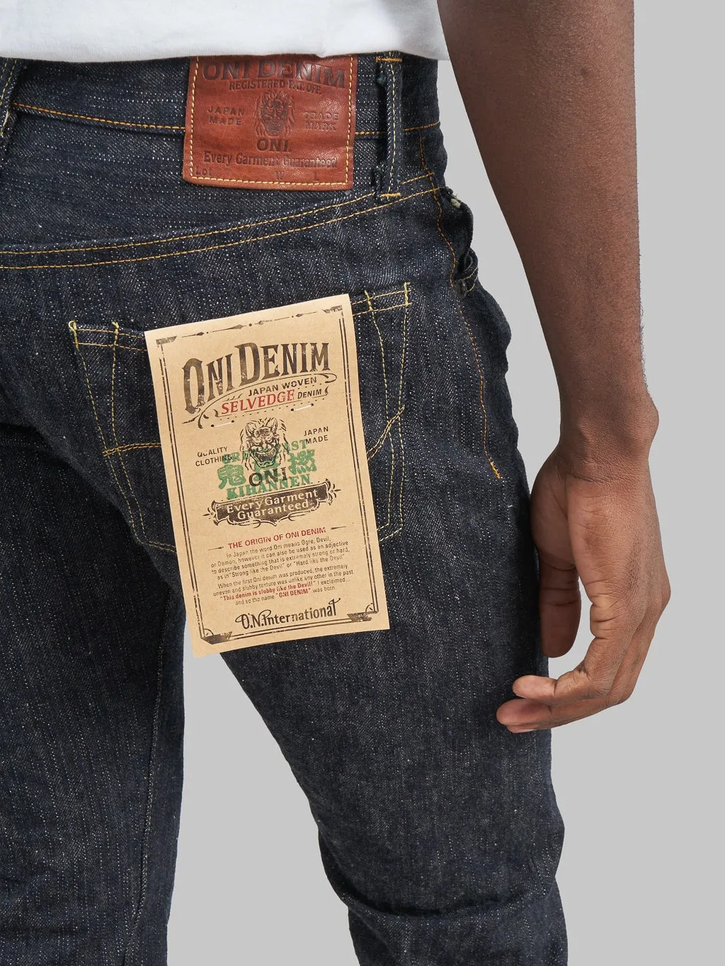 ONI Denim 622 "Kihannen" 18oz Relaxed Tapered Jeans