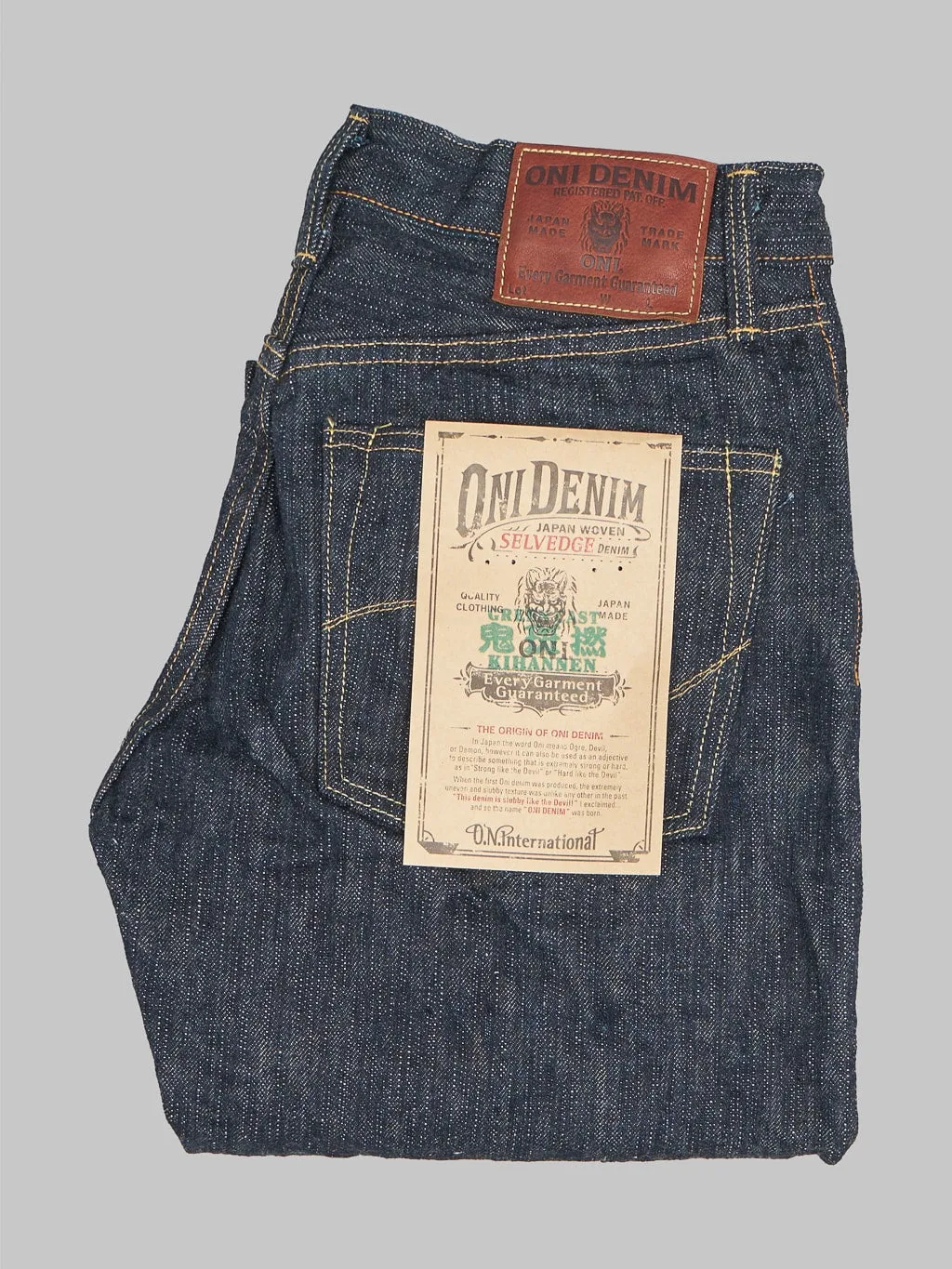 ONI Denim 622 "Kihannen" 18oz Relaxed Tapered Jeans