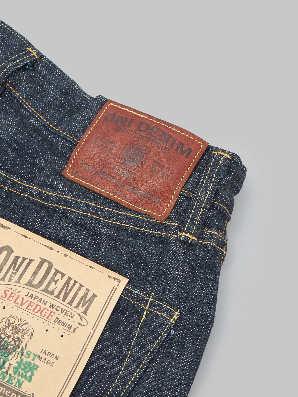 ONI Denim 622 "Kihannen" 18oz Relaxed Tapered Jeans