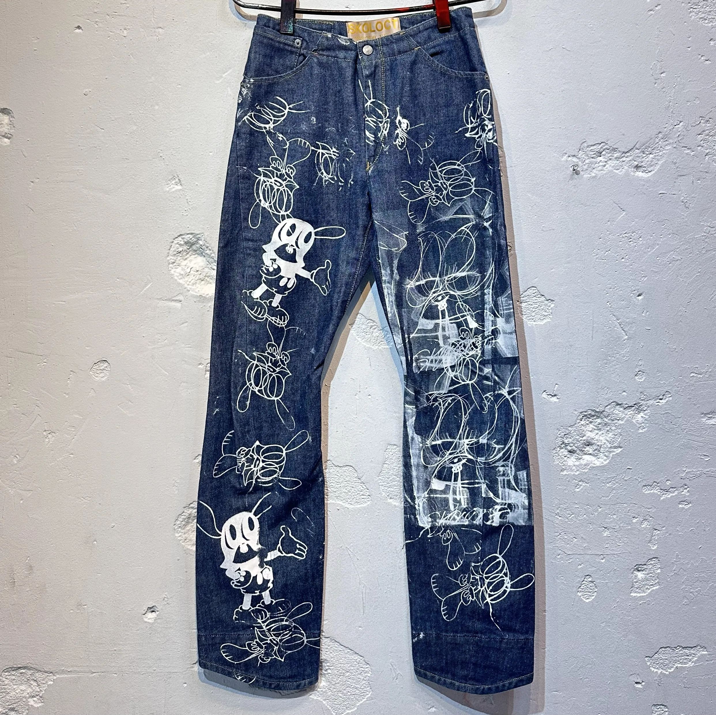 SKOLOCT PRINTED JEANS