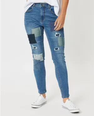 Sofia Patch Jean