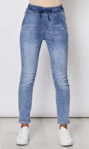 Stretch Denim Jogger