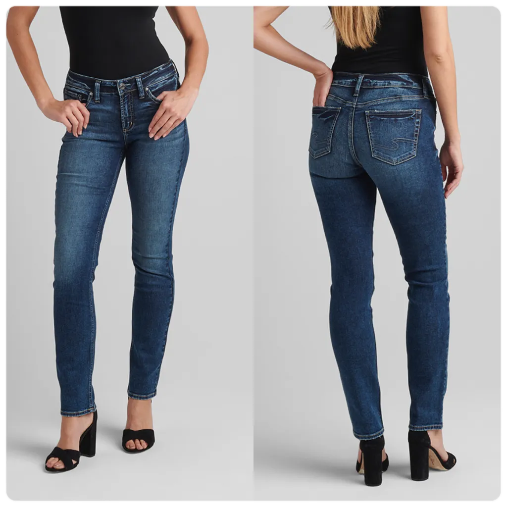 Suki Mid Rise Straight Jean