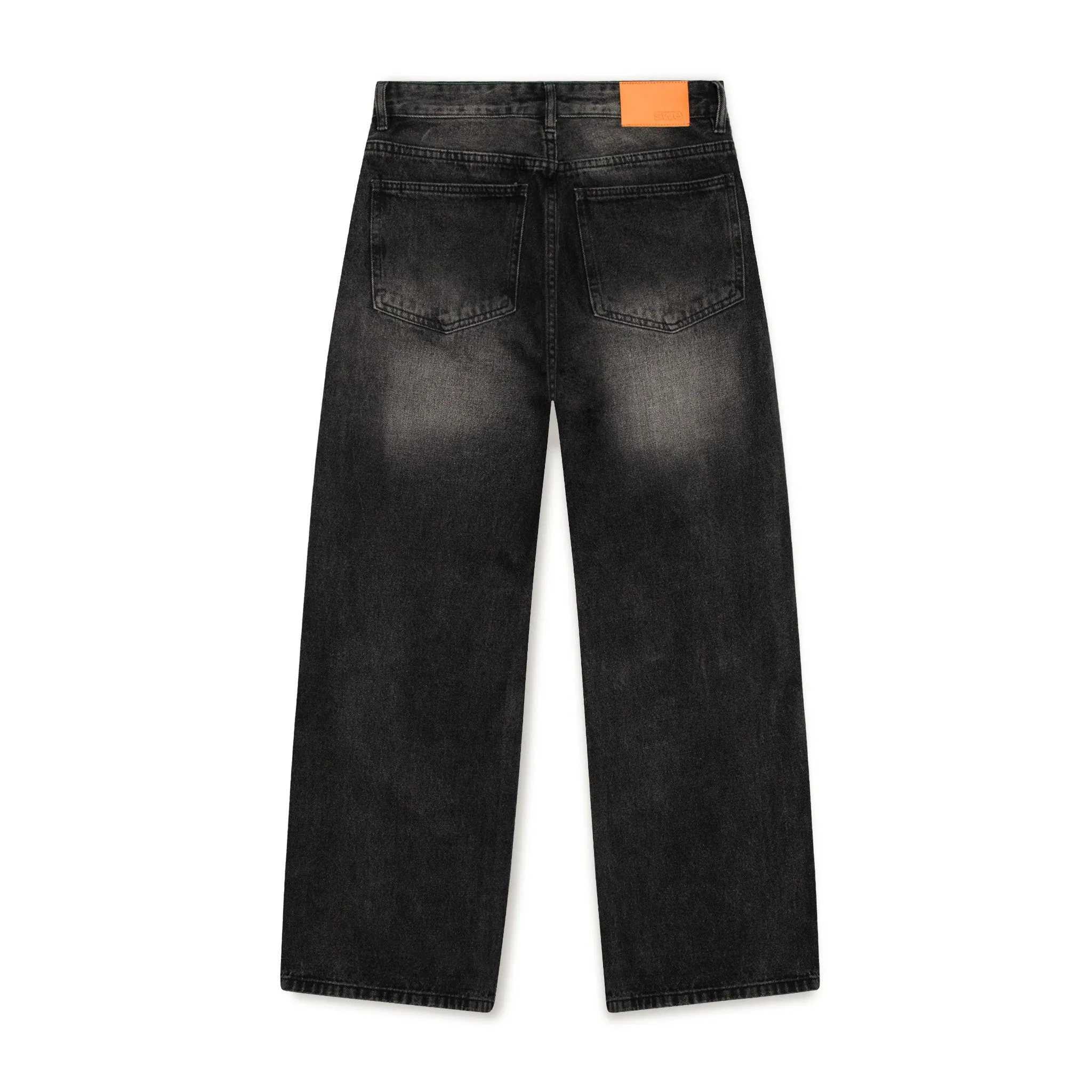 WASHED JEANS - BLACK